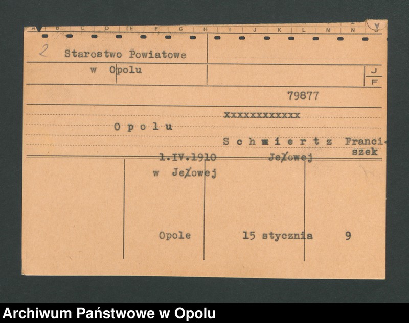 Obraz 4 z jednostki "[Olesch Alois, ur. 17.05.1907, zam. Sandhäuser]"