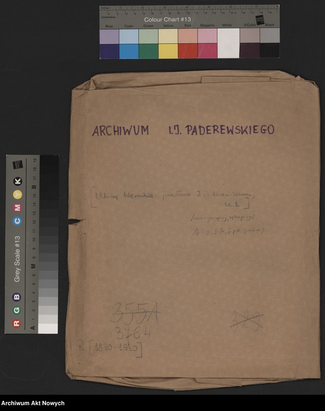 image.from.unit.number "Utwory literackie przesłane I. J. Paderewskiemu, cz. I.; M.in. opera w 4-ch aktach z poematu Malczewskiego ułożył St. Przybyszewski"