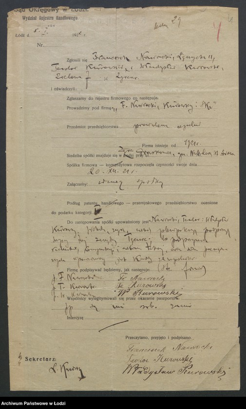 Obraz 6 z jednostki "F. Nawrocki, Kurowscy i S-ka – prowadzenie cegielni"