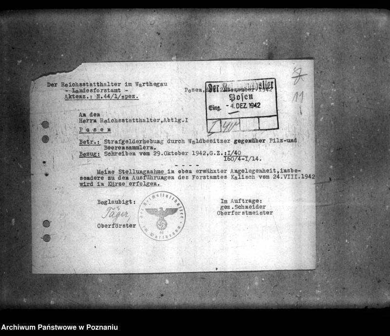 Obraz 17 z jednostki "Polizeiverordnung zum Schutze der Feldfrüchte und der Walderzeugnisse"