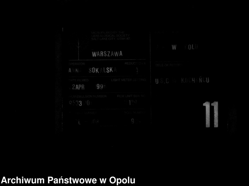 image.from.unit.number "Urząd Stanu Cywilnego Kochaniec Księga urodzeń rok 1884"