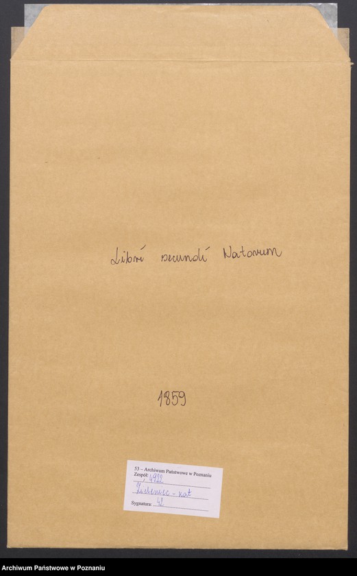 Obraz 2 z jednostki "Libri secundi Natorum"
