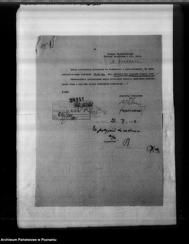 image.from.unit.number "Nadzór nad powiatowymi organami ochrony lasów"