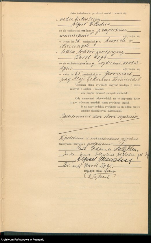 Obraz 9 z jednostki "Księga miejscowa małżeństw tom III [Rejestr główny małżeństw]"