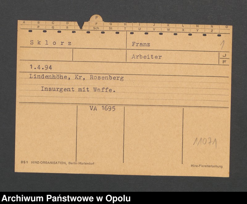 image.from.unit.number "[Sklorz Franz, ur. 1.4.1894, zam. Lindenhöhe]"