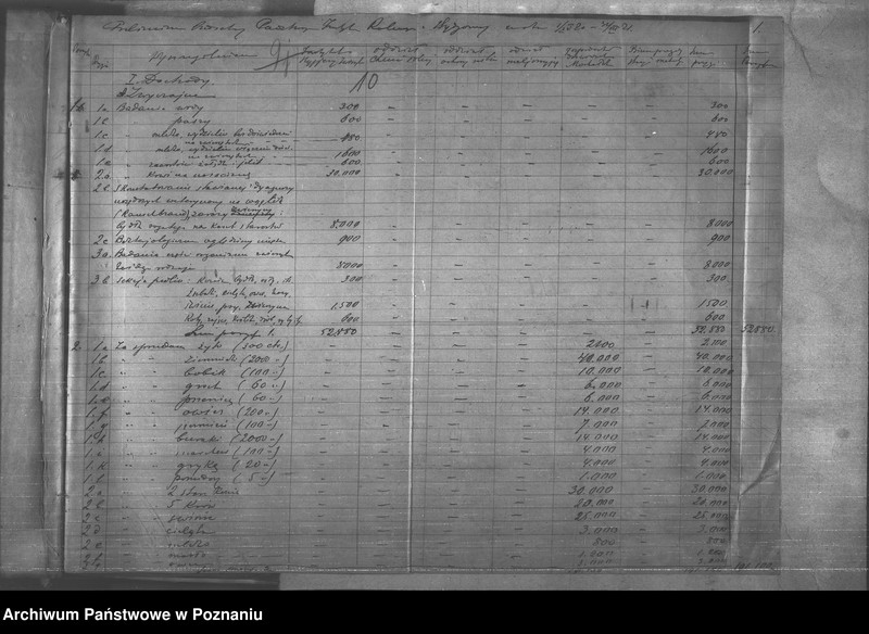 Obraz 14 z jednostki "Budżet - Państw. Naukowego Instytutu Rolniczego w Bydgoszczy rok 1921 - 1922"