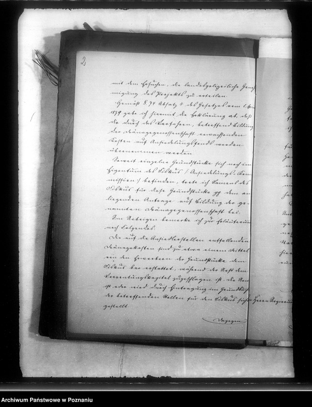 image.from.unit.number "Die Bildung der Draenage-Genossenschaft Deutschock im Kreise Schroda Trzek"