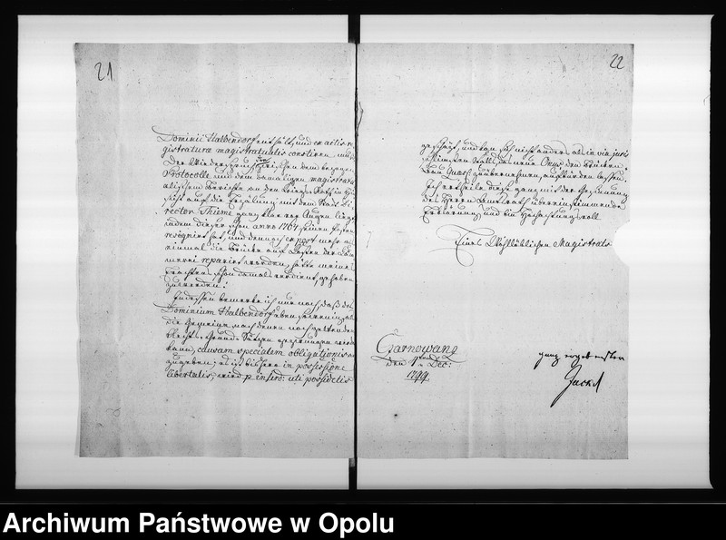 Obraz 20 z jednostki "Acta betreffend der Reparatur der kleinen Brücke beym Kretscham zu Halbendorff"