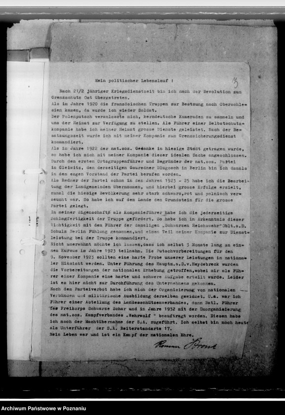 Obraz 8 z jednostki "Stronk, Roman - komisarz obwodowy"