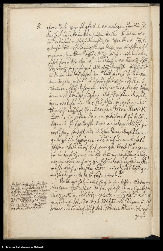 image.from.unit.number "[Liber missivarum]. Namen - Register […]. Register der in den vorhergehenden Briefen enthaltenen Sachen"