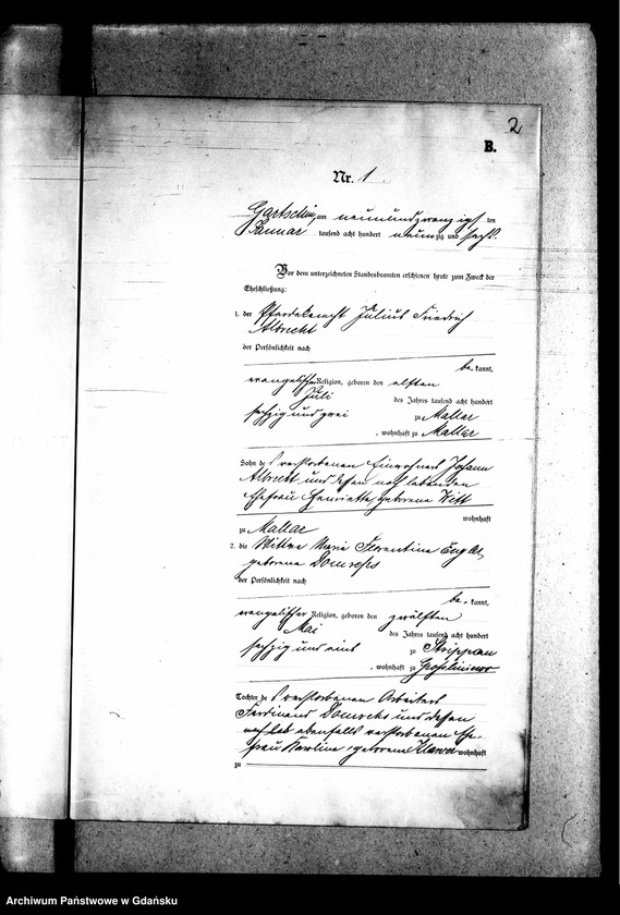 image.from.unit.number "Księga małżeństw"