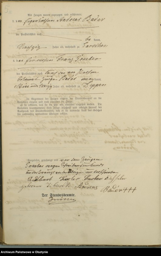 Obraz 7 z jednostki "Heiraths-Haupt-Register Nr 1 - 25"