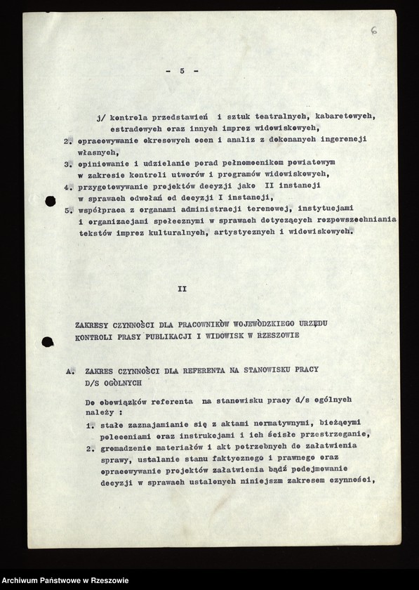 image.from.unit.number "Instrukcje i pisma okólne Naczelnika WUKPPiW [Wojewódzki Urząd Kontroli Prasy, Publikacji i Widowisk]w Rzeszowie"