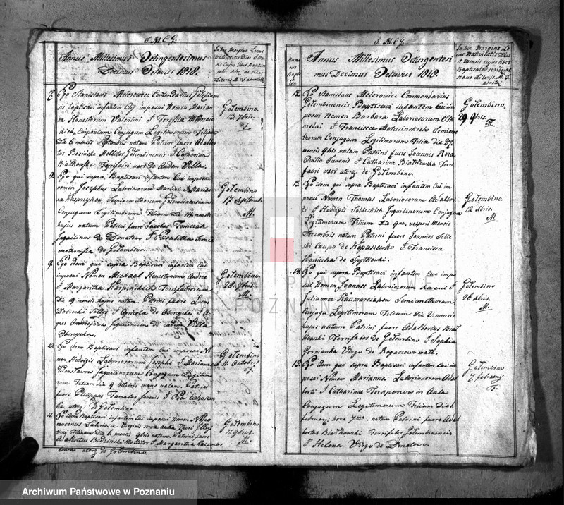 Obraz 4 z jednostki "Liber baptisatorum, copulatorum, mortuorum"