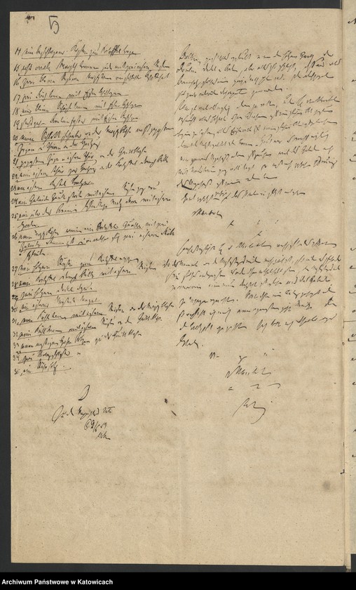 Obraz 8 z jednostki "Acta betr. die Correspondenz mit dem Königlichen Kreis Gericht zu Luckau und Verfügungen desselben, als obervormundschaftliche Behörde der Gräflich von Kleistschen Erben, in Betracht des verpachteten Gutes Mittel-Lazisk"