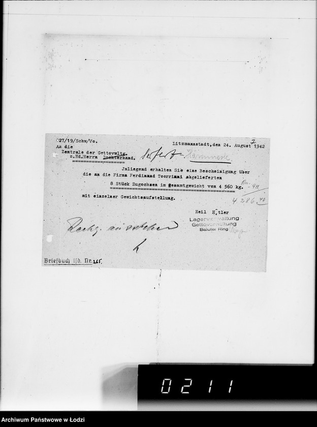 Obraz 11 z jednostki "Pferdeverkauf [oraz artykułów technicznych]"