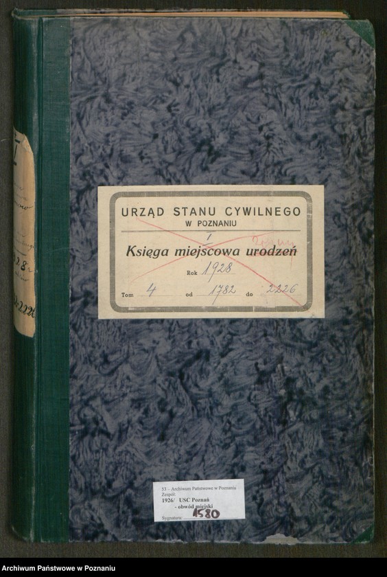 Obraz 2 z jednostki "Księga miejscowa zgonów tom IV [Rejestr główny zgonów]"