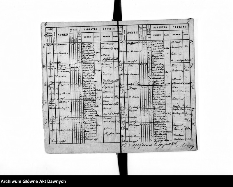 image.from.unit.number "Parafia: Uhnów. Dekanat: Bełz. Księga metrykalna urodzeń dla wsi Józefówka, Michałówka i Poddębce."