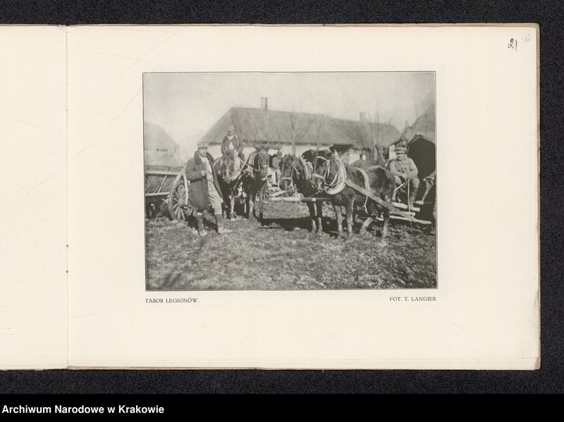 image.from.unit.number "Album Legionów Polskich, Zeszyt 1, Kraków 1916. Nakładem Centralnego Biura Wydawnictw NKN"