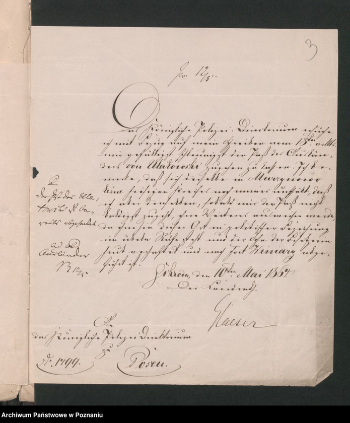 Obraz 6 z jednostki "A. betr. den Gutsbesitzer Wladimir von Ulatowski"