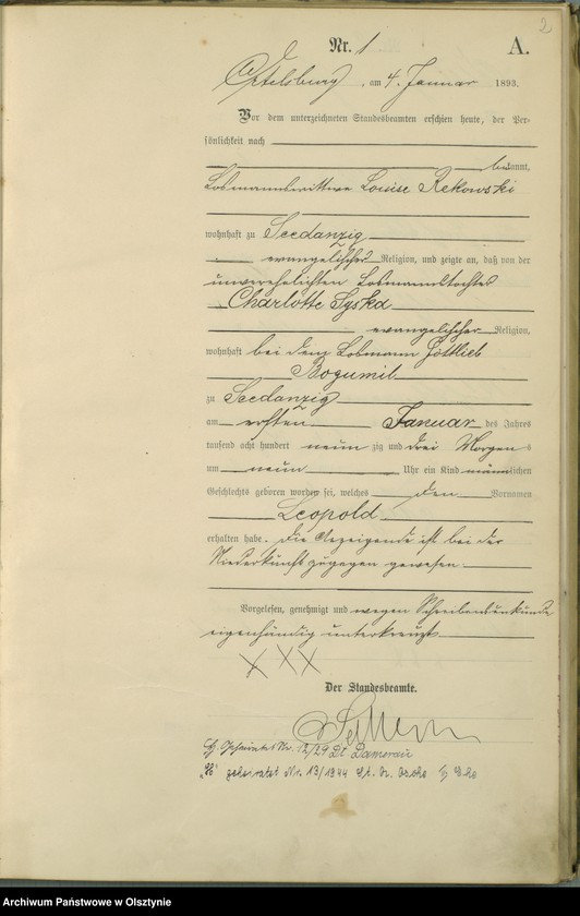 image.from.unit.number "Geburts-Haupt-Register Nr 1 - 96"