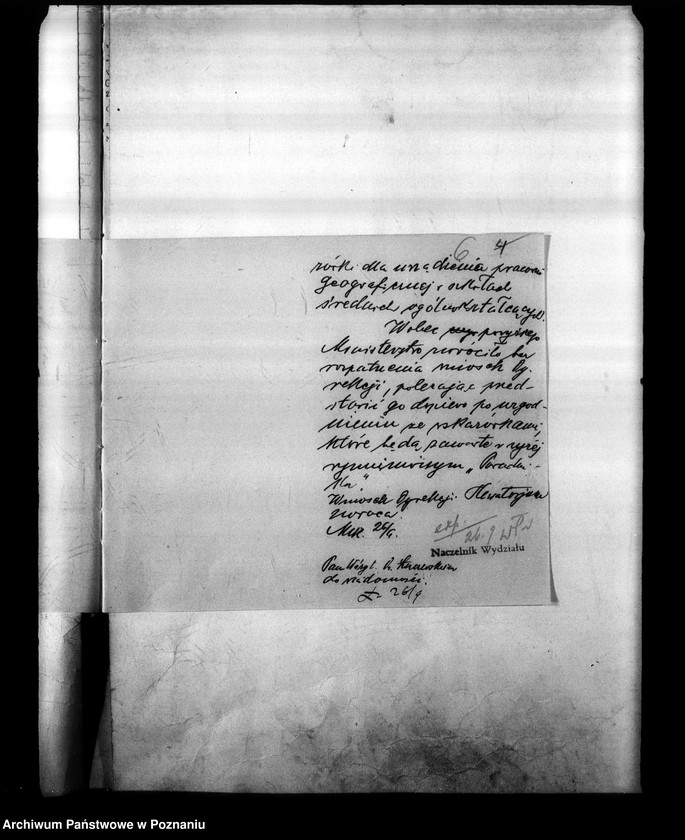 Obraz 10 z jednostki "Państwowe Gimnazjum imienia Jana Kantego w Poznaniu [sprawozdanie z egzaminu eksternów z 6 klas i innych]"