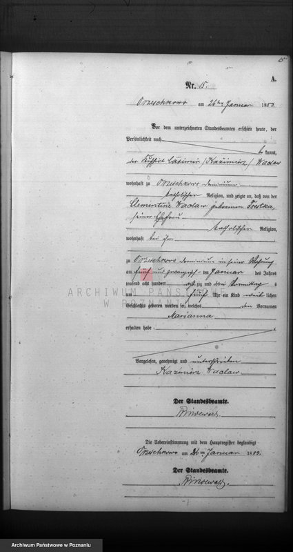 Obraz 17 z jednostki "Księga urodzeń"