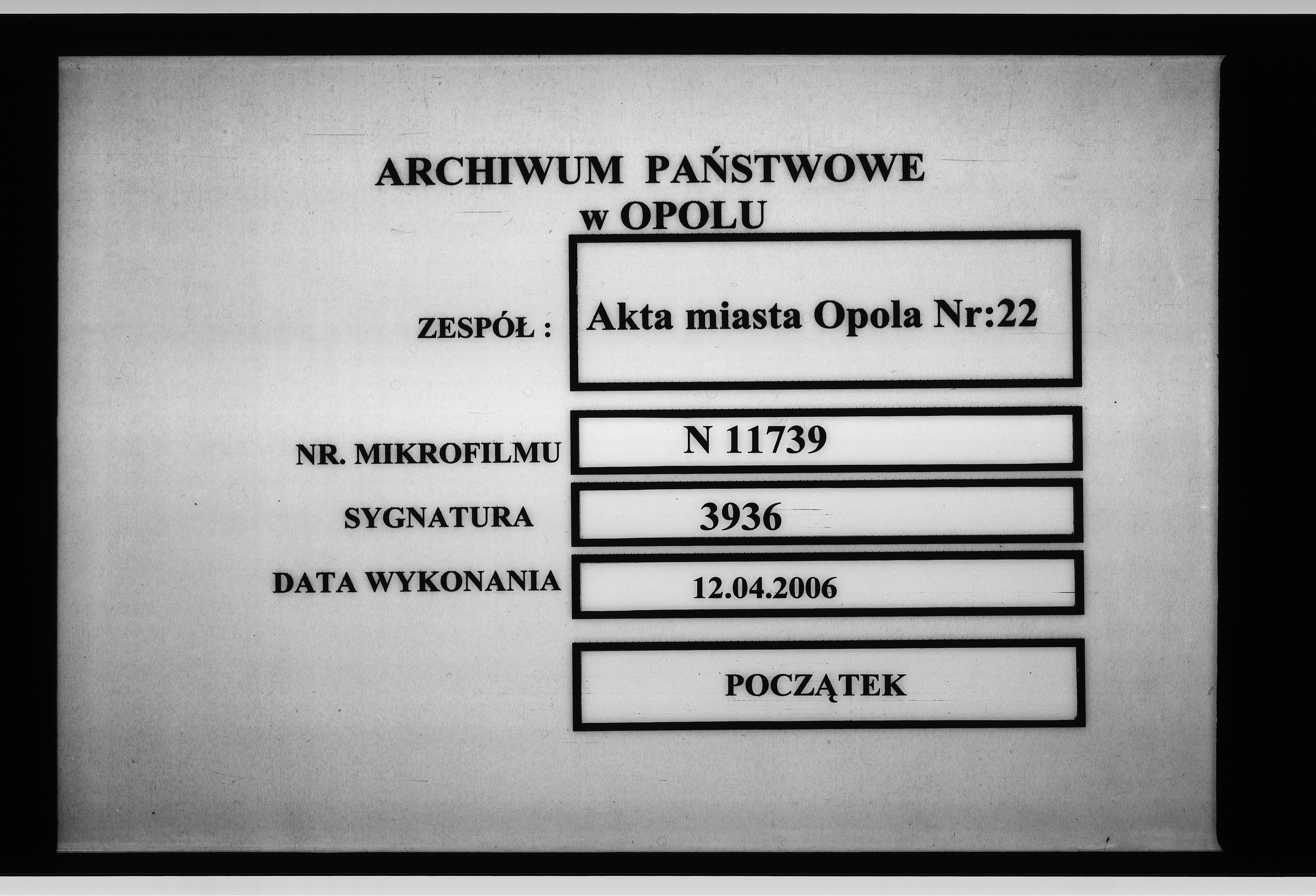 image.from.unit.number "Acta des Magistrats zu Oppeln betreffend Gutachten über Abänderung der Gewerbe-Ordnung und Gewebesteuer Gesetzgebung"