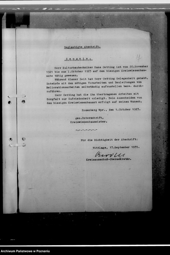 Obraz 11 z jednostki "Oetting, Hans - Kreisbaumeister"