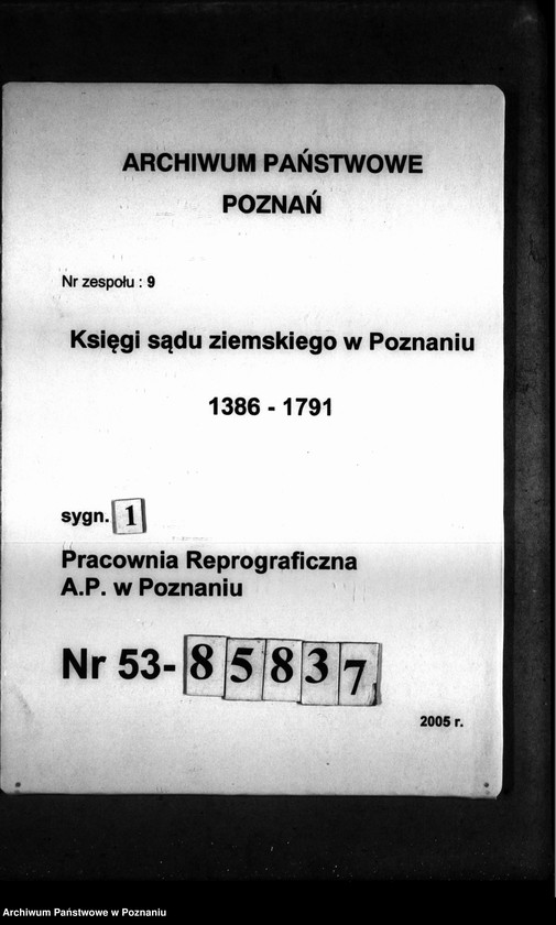 Obraz 1 z jednostki "Resignationes ,inscriptiones, relationes, decreta [protocollon]"