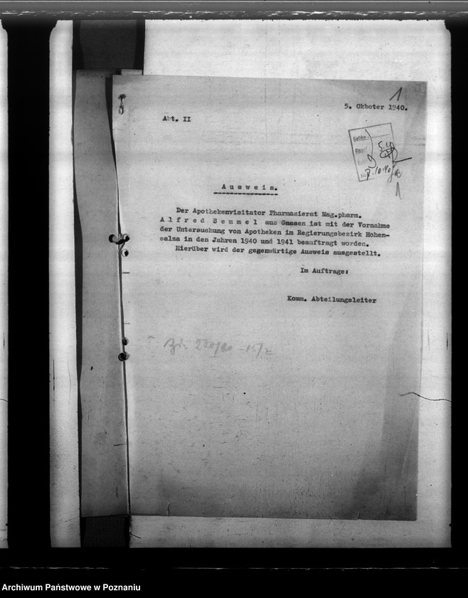 Obraz 5 z jednostki "Apotheken"