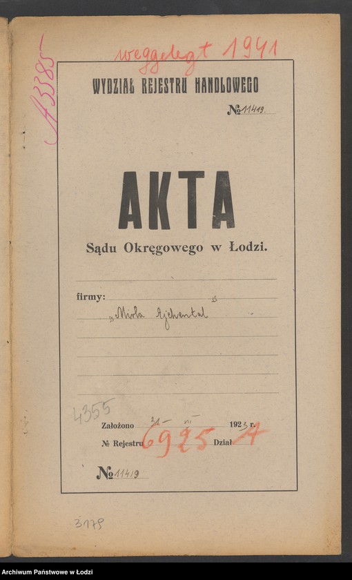 Obraz 2 z jednostki "Mirla Ajchental – sklep spożywczy"