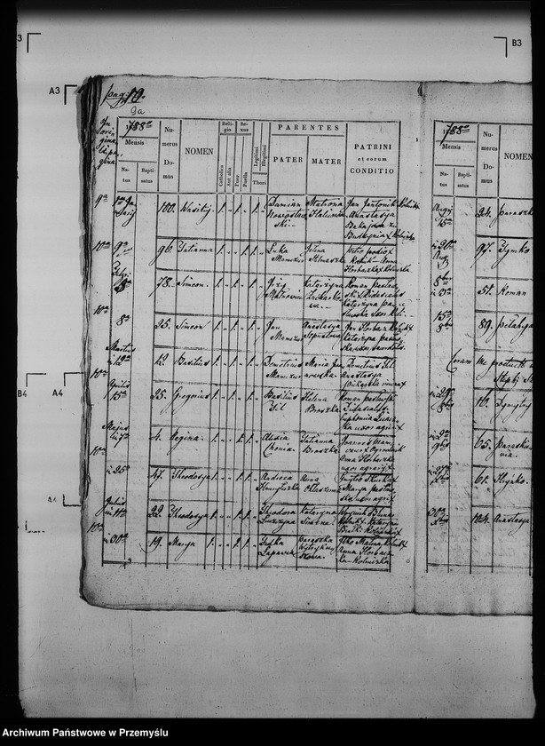 Obraz 15 z jednostki "[Kopie ksiąg metrykalnych parafii Gnojnice z filią Wola Gnojnicka (dekanat Jaworów)]"