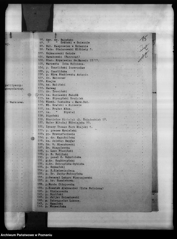 Obraz 19 z jednostki "Korespondencja różna Komitetu"