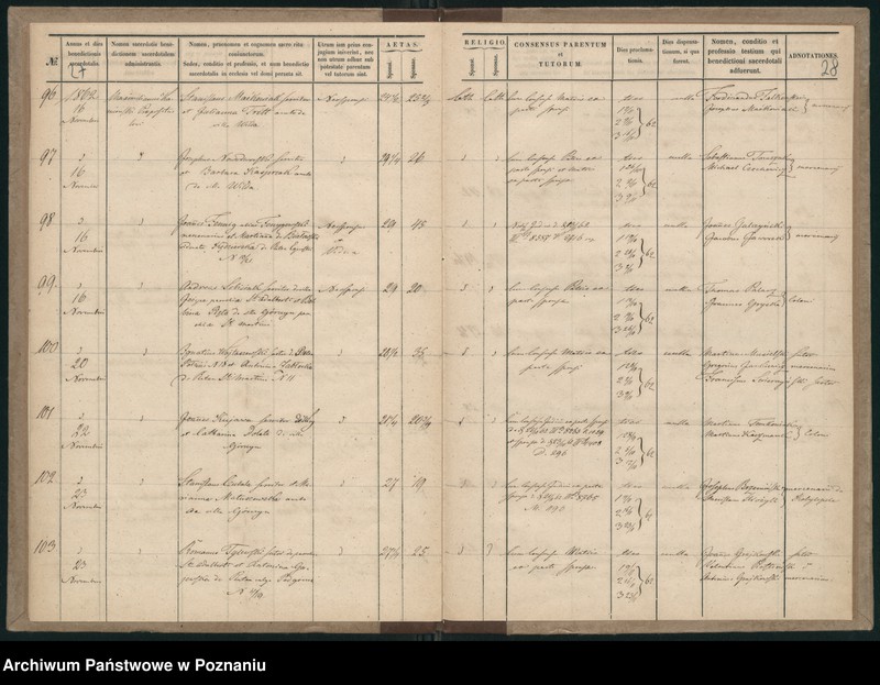 Obraz 17 z jednostki "Księga małżeństw"