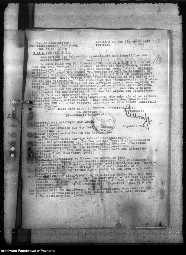 Obraz 17 z jednostki "Ausstattung mit Lehrmitteln der Lehrerbildungsanstalten"