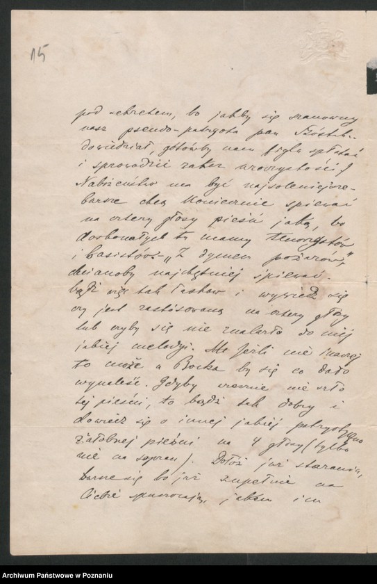 Obraz 20 z jednostki "A. betr. die Familie von Stablewski"