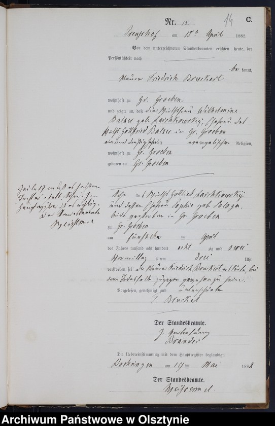 image.from.unit.number "Sterbe-Neben-Register Nr 1 - 54"