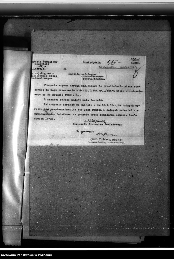 Obraz 7 z jednostki "Nadzór nad gospodarką w lasach majętności Rogowo w powiecie gostyńskim"