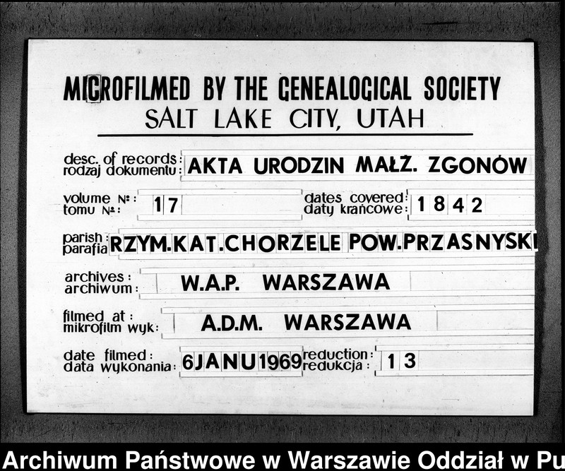 image.from.unit.number "Akta urodzeń, małżeństw i zgonów"