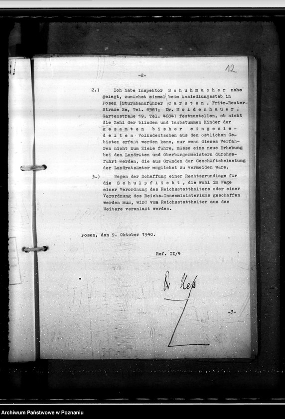 Obraz 16 z jednostki "Beschulung von Kindern in Erziehungsanstalten. Beschulung blinder und taubstummer Kinder."