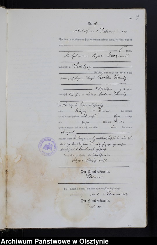 image.from.unit.number "Geburts -Neben-Register Nr.1-117"