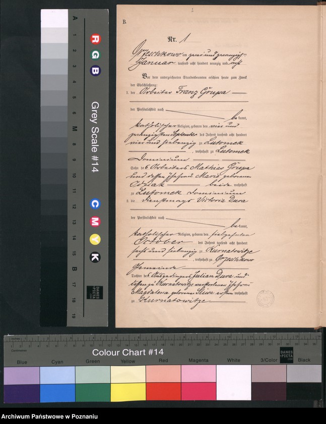 Obraz 4 z jednostki "Księga małżeństw"