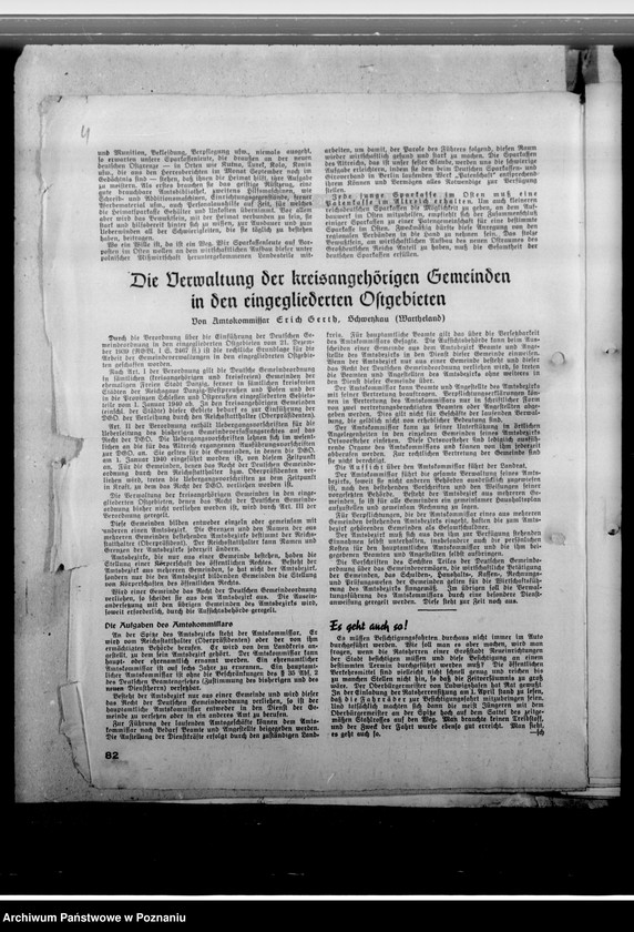 Obraz 8 z jednostki "Gerth, Erich, Amtskommissar in Schwetzkau/, Kreis Lissa - Święcichowo, powiat Leszno"