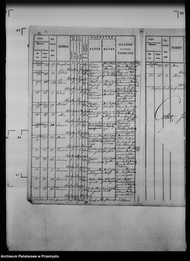 Obraz 17 z jednostki "[Kopie ksiąg metrykalnych parafii Jazów Nowy z filią Cetula (dekanat Jaworów)]"