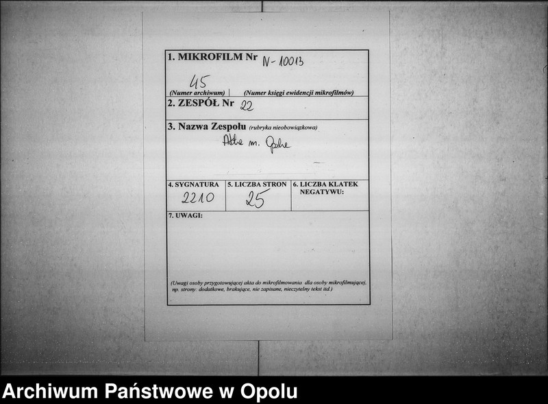 Obraz 2 z jednostki "Acta specialia des Magistrats zu Oppeln betreffend die von der verwittweten Landräthin v[on] Sydow verlangte Wegschaffung des Töpfer Ofens, des Töpfers Donath in der Groschowitzer Vorstadt Vol. I de anno 1818"