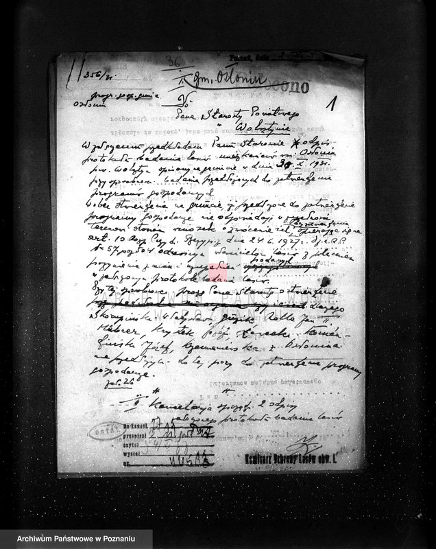 image.from.unit.number "/Nadzór nad gospodarką leśną protokoły badania lasów programy gospodarstw rolnych/ z terenu powiatu wągrowieckiego"