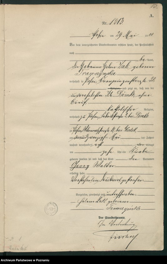 image.from.unit.number "Księga miejscowa urodzeń tom III [Rejestr główny urodzeń]"