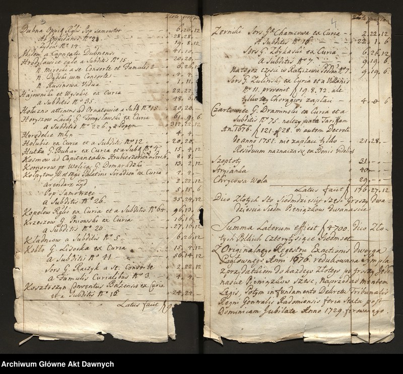 image.from.unit.number "Zbiór pism rozmaitych Wydziału Wojskowego tyczących, w. XVI - XVIII"