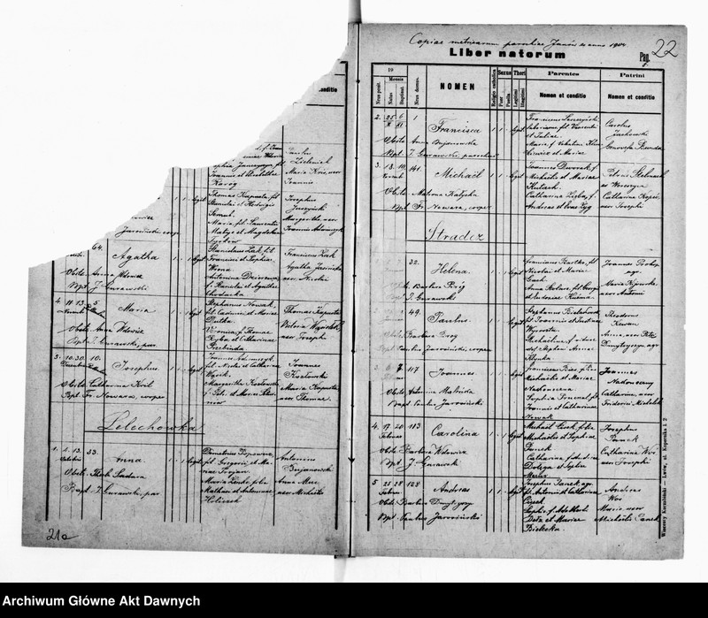 image.from.unit.number "Parafia: Janów (Gródecki). Dekanat: Gródek Jagielloński. Kopie z ksiąg metrykalnych ur., śl. dla całej parafii (miasto Janów i wsie)."